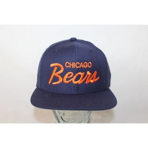 Original Retro Brand Navy and Orange Chicago Bears Hat